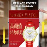 Load image into Gallery viewer, Double sided LED light box 24&quot;*36&quot; 24&quot;*48&quot; Black