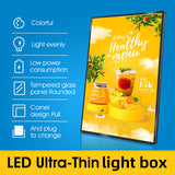Load image into Gallery viewer, 24&quot; X 36&quot; (60 cm*90 cm) Ultra-Thin LED Light Box Sign for Business Advertising