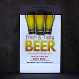 Load image into Gallery viewer, A1（24&quot;X34&quot;） Ultra-Thin LED Light Box Sign Black