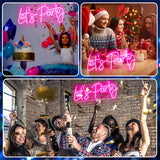 Load image into Gallery viewer, Let&#39;s Party Neon Sign