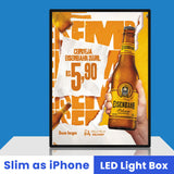 Load image into Gallery viewer, A4（9&quot;X12&quot;） Ultra-Thin LED Light Box Sign  Black